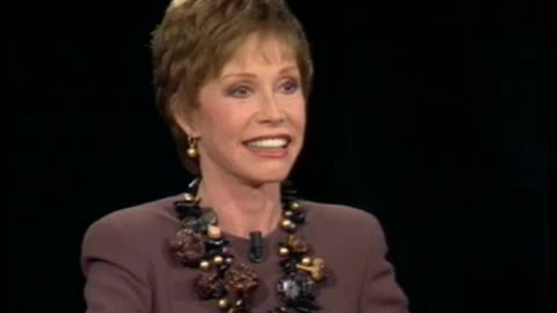 Mary Tyler Moore — Charlie Rose, image size:1920x1080