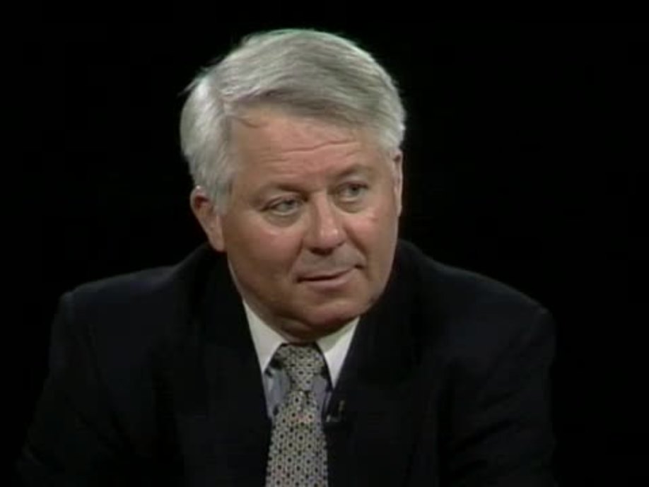 tobacco company whistleblower Jeffrey Wigand — Charlie Rose