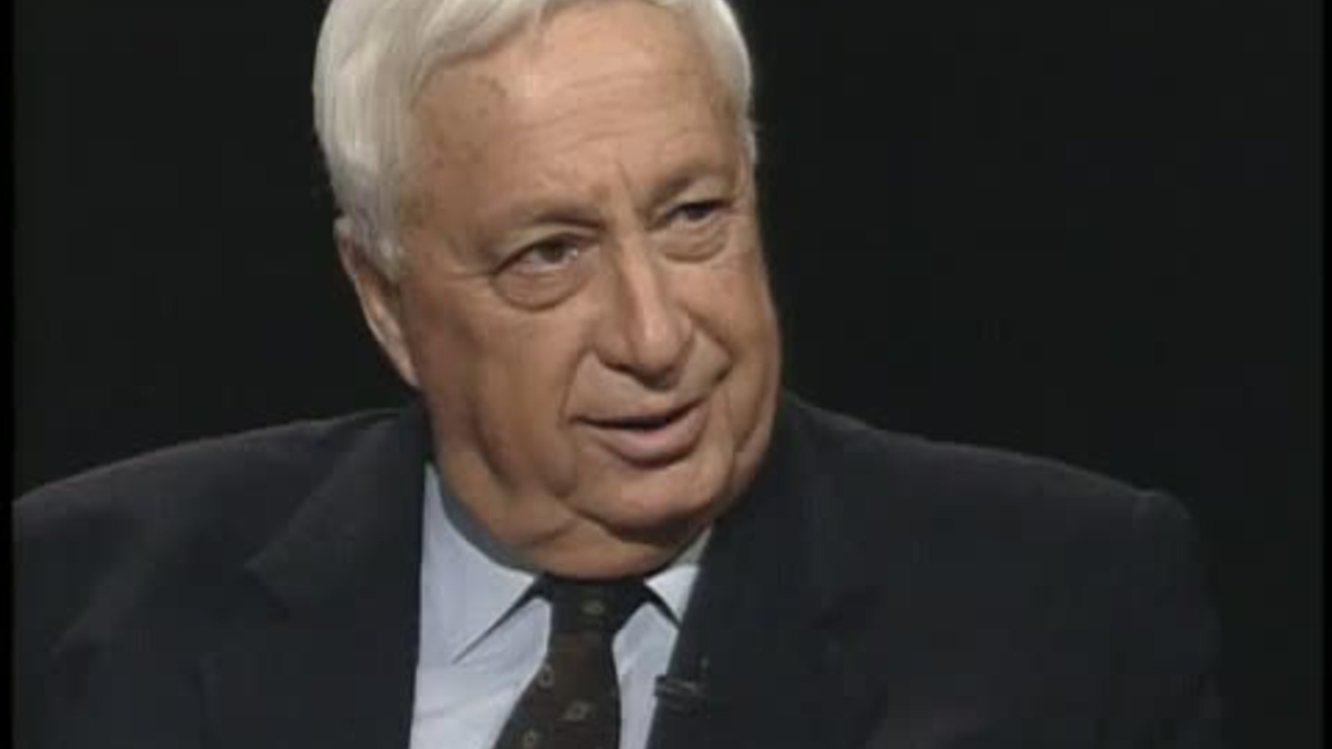 Ariel Sharon — Charlie Rose
