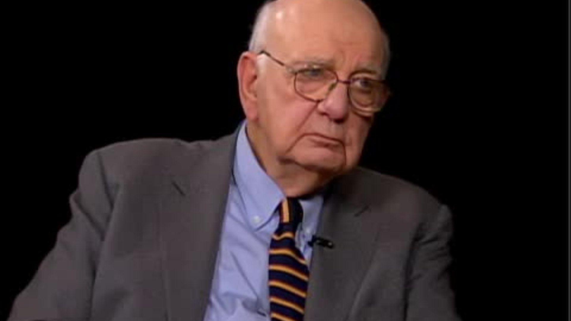 Paul Volcker — Charlie Rose